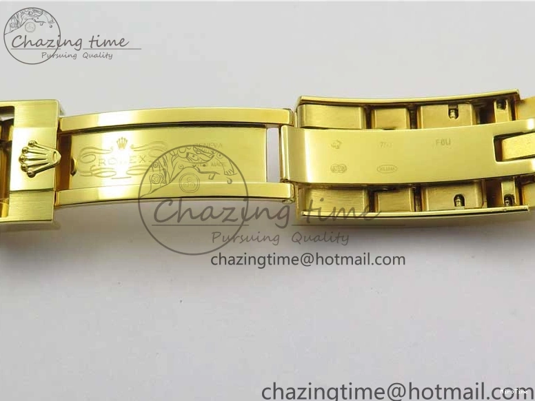 MiroTime 0111 WaterResistant Submariner 116618 LN D1F Best Edition YG Wrapped Black Dial on YG Wrapped Bracelet A 2588